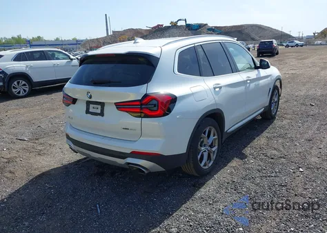2022 BMW X3 xDrive30I from USA, damaged, VIN WBX57DP06NN172447